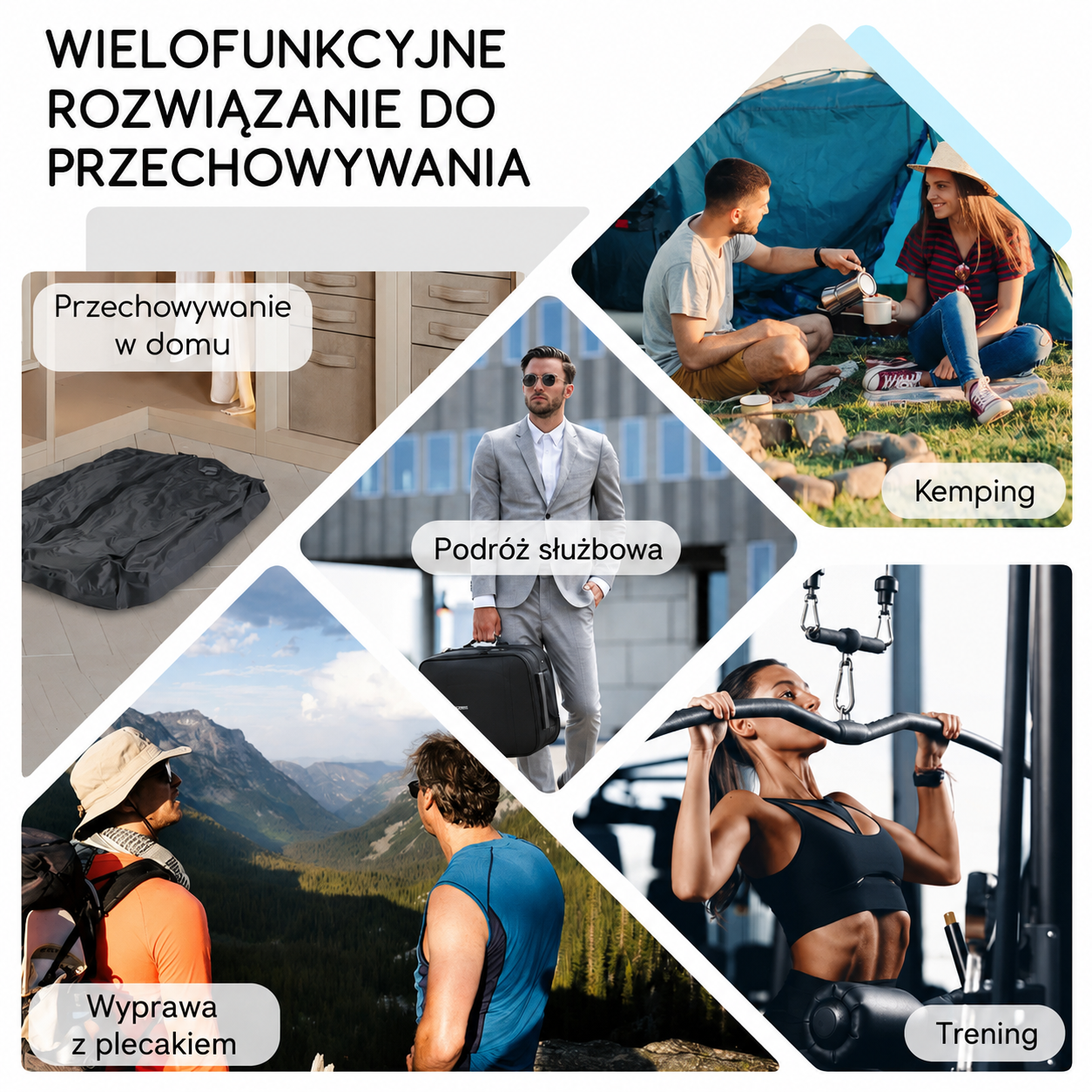 Worki kompresyjne Virello PRO™ - Spakuj więcej, zapłać mniej!