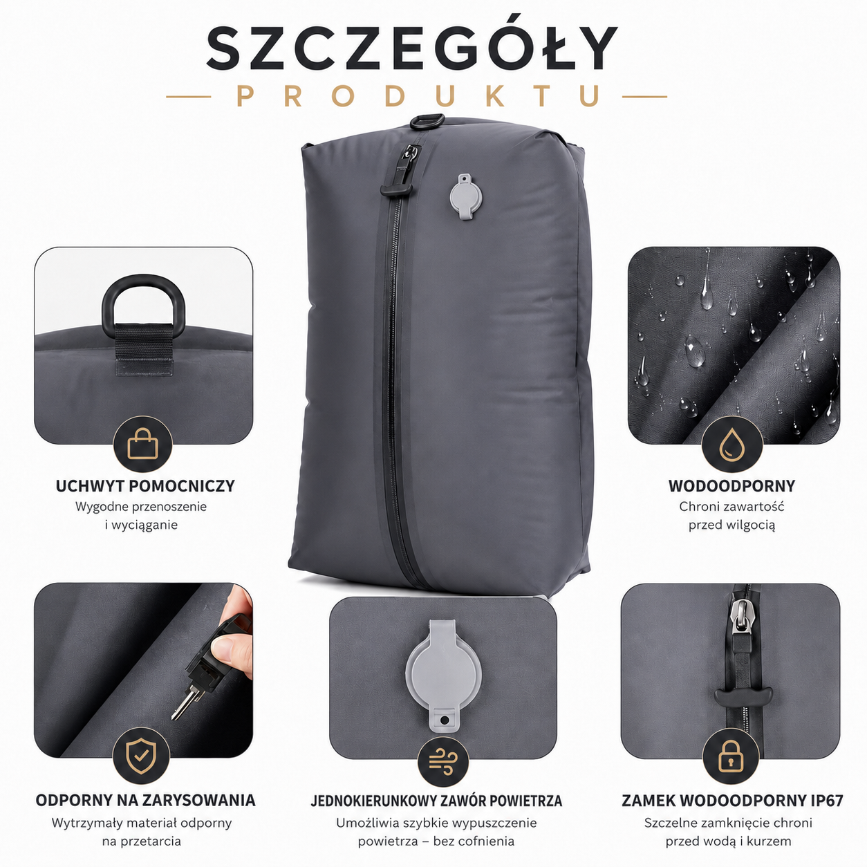 Worki kompresyjne Virello PRO™ - Spakuj więcej, zapłać mniej!